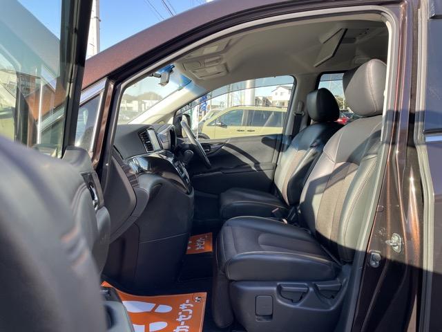 エルグランド 250ハイウェイスター 後期 ワンオーナー フリップダウンモニター 両側パワースライドドア ドライブレコーダー クルーズコントロール オットマンシート 純正SDナビ 地デジ(フルセグ) Bluetooth バックカメラ(32枚目)