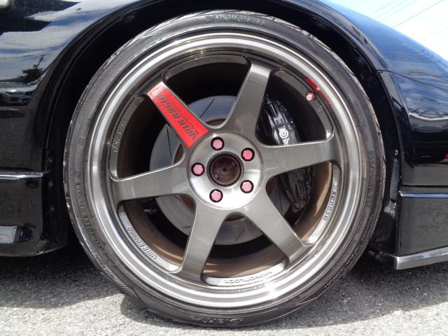 フェアレディZ バージョンR ツインターボ 最終型 5MT 社外19アルミ 社外足回り 社外ブレーキ HKSインタークーラー/オイルクーラー/F-CON 社外F・Rスポイラー(19枚目)