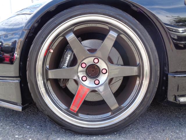 フェアレディZ バージョンR ツインターボ 最終型 5MT 社外19アルミ 社外足回り 社外ブレーキ HKSインタークーラー/オイルクーラー/F-CON 社外F・Rスポイラー(21枚目)