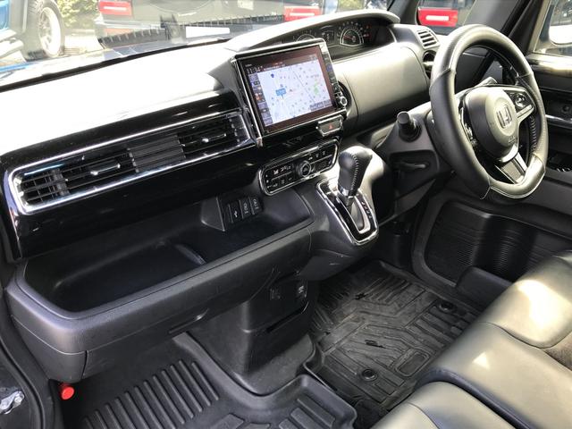 Ｎ－ＢＯＸカスタム Ｌターボ　ワンオーナー　両側パワスラ　アダプティブクルーズコントロール　衝突軽減ブレーキ　車線維持支援システム　パーキングセンサー　純正ナビ　フルセグ　バックカメラ　スマートキー　ハーフレザー　シートヒーター（37枚目）
