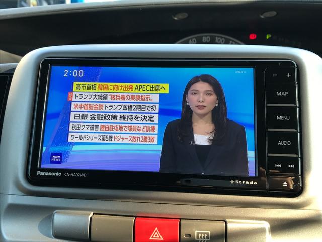 タント カスタムＸ　後期型　社外ナビ　フルセグＴＶ　ＢＴオーディオ　ＣＤ＆ＤＶＤ　ミュージックサーバー　キーレスキー　片側スライドドア　ＨＩＤヘッドライト　純正１４インチアルミホイール　オートエアコン　ベンチシート（5枚目）