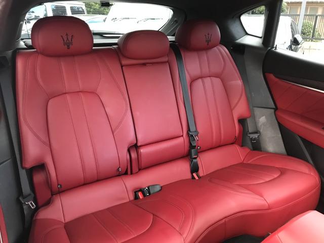 レヴァンテ グランスポーツ ネリッシモPKG 赤革シート サンルーフ 純正ナビ 全周囲カメラ フルセグ 純正21インチアルミ ACC パワーシート 障害物センサー シートヒーター 後席クーラー 衝突軽減ブレーキ(51枚目)