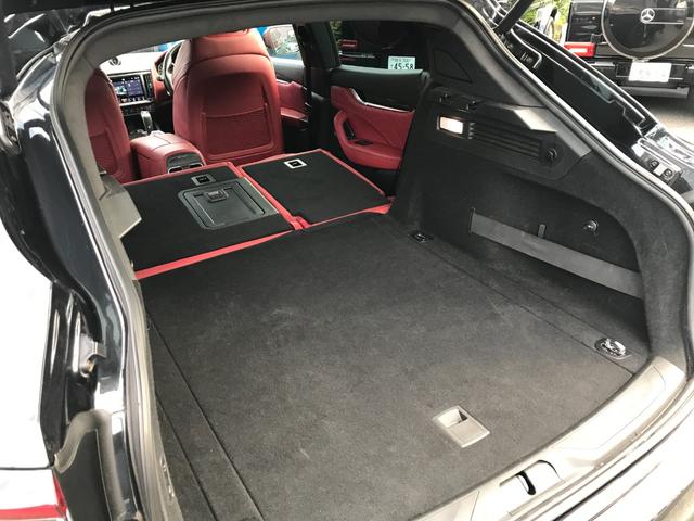 レヴァンテ グランスポーツ ネリッシモPKG 赤革シート サンルーフ 純正ナビ 全周囲カメラ フルセグ 純正21インチアルミ ACC パワーシート 障害物センサー シートヒーター 後席クーラー 衝突軽減ブレーキ(60枚目)