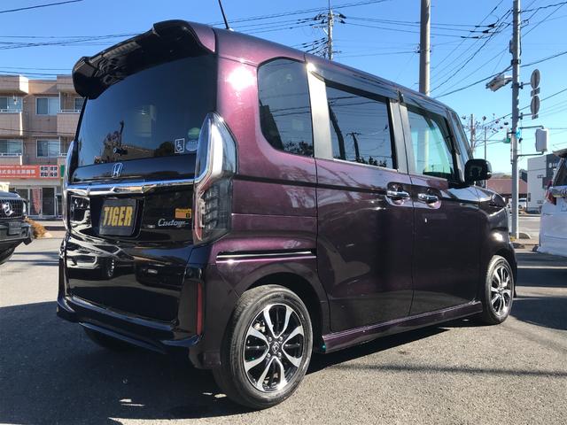 Ｎ－ＢＯＸカスタム Ｇ・Ｌホンダセンシング　純正９インチナビ　両側パワースライドドア　フルセグＴＶ　バックカメラ　スマートキー　衝突軽減ブレーキ　レーンキープアシスト　アダプティブクルーズコントロール　ＥＴＣ（2枚目）