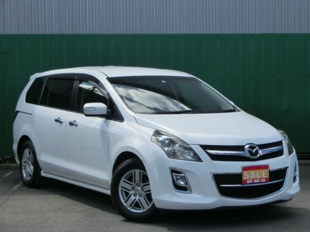ＭＰＶ ２３Ｓ　後期　両側電動スライドドア　純正ナビ　テレビ　ＤＶＤ　バックカメラ　ＨＩＤ　キーレス　純正ＡＷ　プライバシーガラス　ドアバイザー　キャプテンシート（6枚目）
