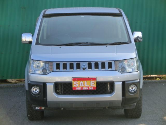 デリカD:5 シャモニー 両側電動スライドドア 純正ナビ 地デジチューナー バックカメラ フロントカメラ サイドカメラ フリップダウンモニター ドラレコ キャプテンシート シートヒーター トーヨーオープンカントリータイヤ(5枚目)