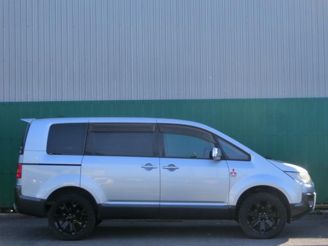 デリカD:5 シャモニー 両側電動スライドドア 純正ナビ 地デジチューナー バックカメラ フロントカメラ サイドカメラ フリップダウンモニター ドラレコ キャプテンシート シートヒーター トーヨーオープンカントリータイヤ(13枚目)