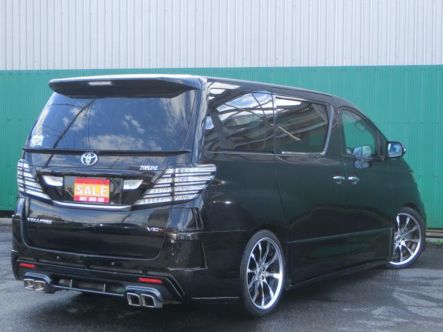 ヴェルファイア 3.5Z 両側電動スライドドア 社外20AW バックカメラ ETC HID コーナーセンサー 社外フルエアロ 車高調 社外マフラー ダブルサンルーフ(2枚目)