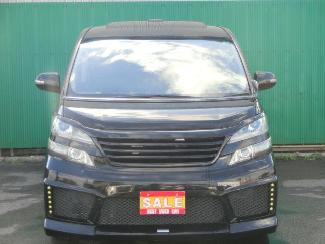 ヴェルファイア 3.5Z 両側電動スライドドア 社外20AW バックカメラ ETC HID コーナーセンサー 社外フルエアロ 車高調 社外マフラー ダブルサンルーフ(5枚目)