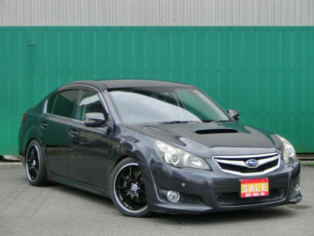 レガシィＢ４ ２．５ＧＴ　Ｓパッケージ　ＢＬＩＴＺフルタップ車高調　ＨＫＳマフラー　社外１８インチＡＷ　ハーフレザー　パワーシート　スマートキー　ＥＴＣ　プライバシーガラス　ドアバイザー（6枚目）