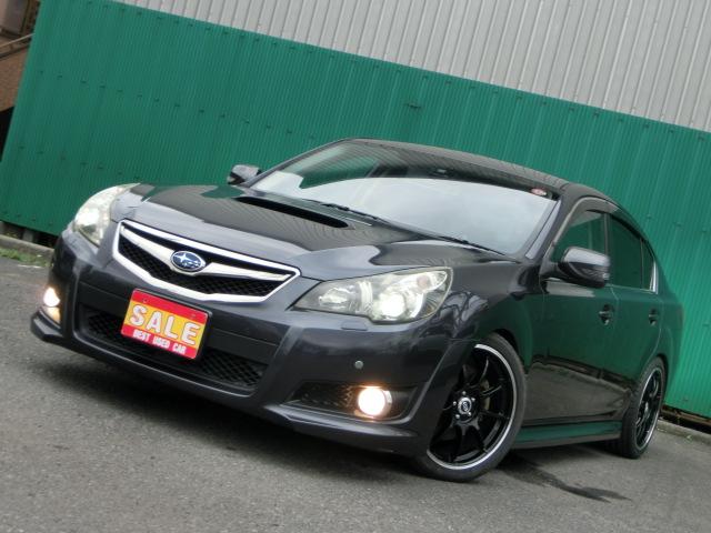 レガシィＢ４ ２．５ＧＴ　Ｓパッケージ　ＢＬＩＴＺフルタップ車高調　ＨＫＳマフラー　社外１８インチＡＷ　ハーフレザー　パワーシート　スマートキー　ＥＴＣ　プライバシーガラス　ドアバイザー（7枚目）