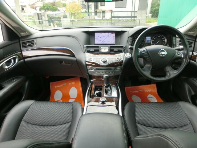 フーガ ２５０ＧＴ　Ａパッケージ　純正マルチ　テレビ　ＤＶＤ　Ｂｌｕｅｔｏｏｔｈオーディオ　バックカメラ　サイドカメラ　クルーズコントロール　ハーフレザーシート　パワーシート　純正ＡＷ（22枚目）