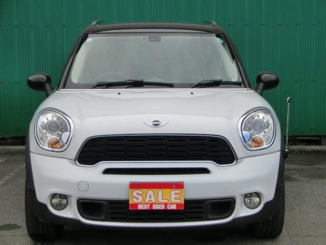 MINI クーパーS クロスオーバー ルーフブラック CD AUXポート キーレス プッシュスタート 純正AW プライバシーガラス HID ISOFIX対応シート(5枚目)