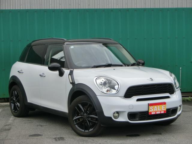 MINI クーパーS クロスオーバー ルーフブラック CD AUXポート キーレス プッシュスタート 純正AW プライバシーガラス HID ISOFIX対応シート(6枚目)