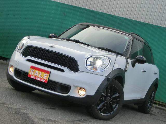 MINI クーパーS クロスオーバー ルーフブラック CD AUXポート キーレス プッシュスタート 純正AW プライバシーガラス HID ISOFIX対応シート(7枚目)