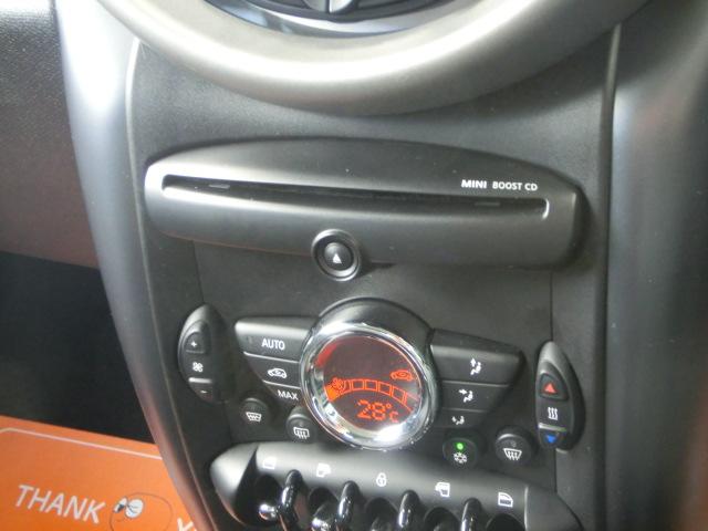 MINI クーパーS クロスオーバー ルーフブラック CD AUXポート キーレス プッシュスタート 純正AW プライバシーガラス HID ISOFIX対応シート(9枚目)