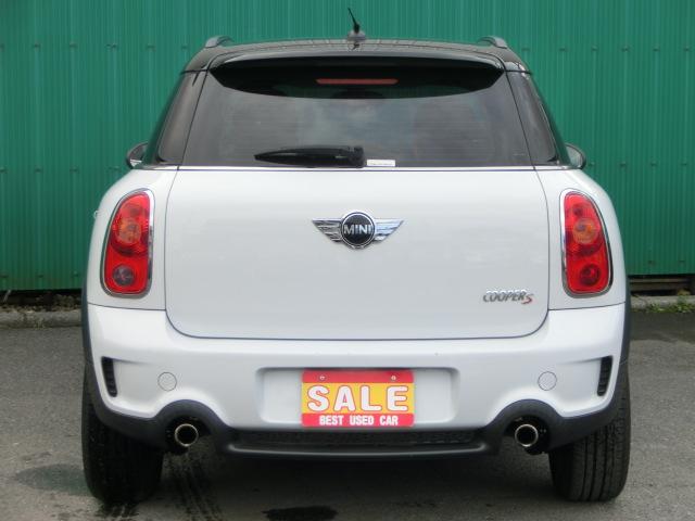 MINI クーパーS クロスオーバー ルーフブラック CD AUXポート キーレス プッシュスタート 純正AW プライバシーガラス HID ISOFIX対応シート(14枚目)