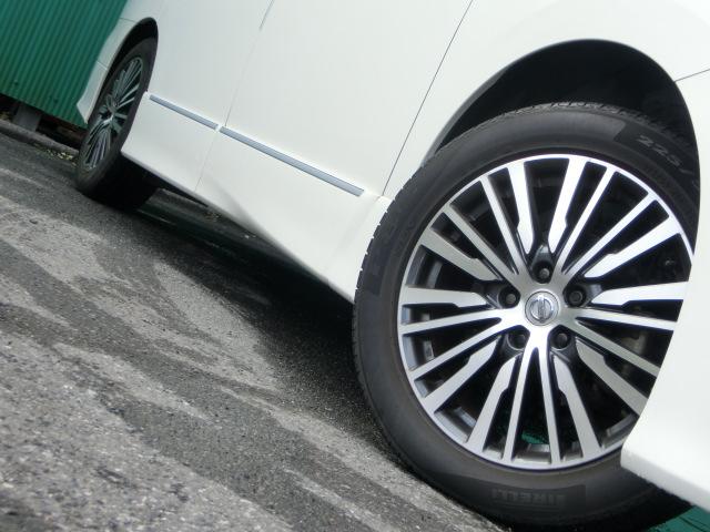 エルグランド 250ハイウェイスター 両側電動スライドドア 純正ナビ テレビ DVD Bluetoothオーディオ バックカメラ アラウンドビューモニター フリップダウンモニター キャプテンシート オットマン 後期型純正AW(38枚目)