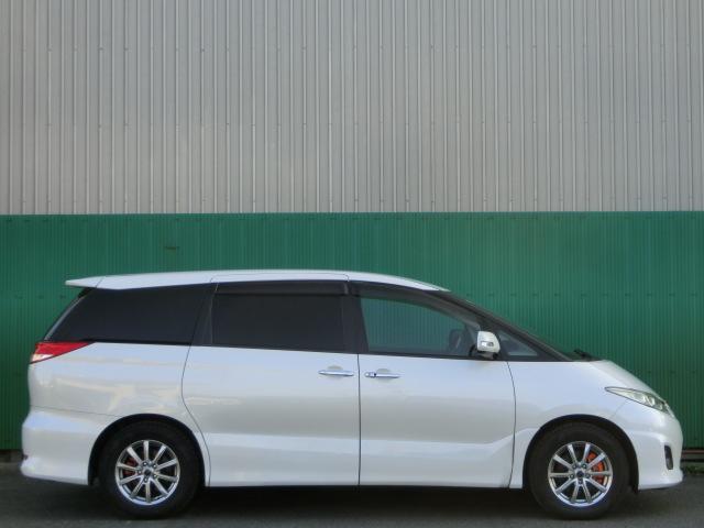 エスティマ 2.4アエラス Gエディション 中期 両側電動スライドドア スマーキー HID キャプテンシート オットマン 対策済みエンジン プライバシーガラス ドアバイザー(13枚目)