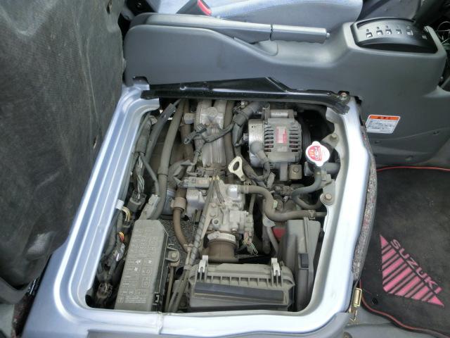 クリッパーバン DX ハイルーフ ポータブルナビ ワンセグ CD エアコン パワーウィンドウ パワステ プライバシーガラス ドアバイザー スタッドレスタイヤ 夏タイヤ積込み レベライザー(20枚目)