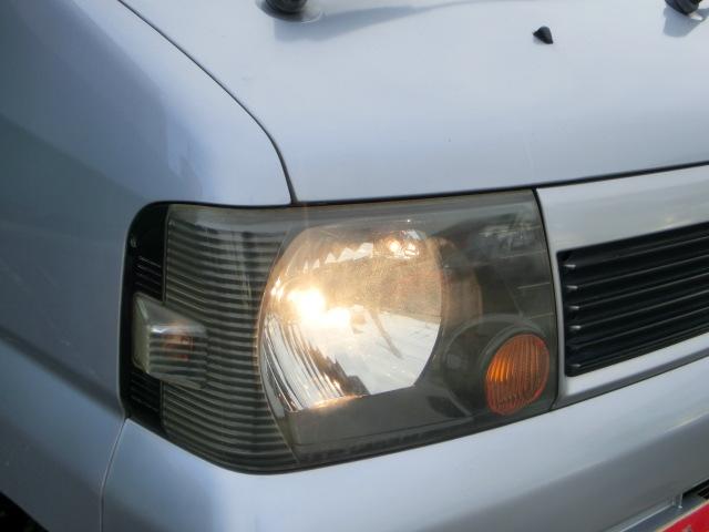 クリッパーバン DX ハイルーフ ポータブルナビ ワンセグ CD エアコン パワーウィンドウ パワステ プライバシーガラス ドアバイザー スタッドレスタイヤ 夏タイヤ積込み レベライザー(29枚目)