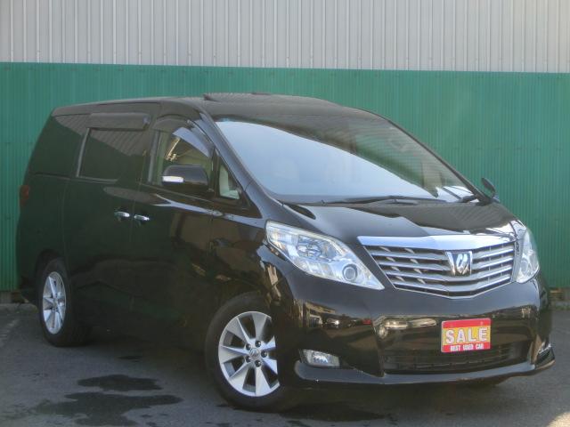 アルファード ３５０Ｇ　Ｌパッケージ　純正ＨＤＤナビ　テレビ　ＤＶＤ　バックカメラ　フリップダウンモニター　エグゼクティブシート　革シート　シートヒーター　オットマン　両側電動スライドドア　パワーバックドア　ダブルサンルーフ（6枚目）