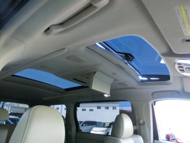 アルファード ３５０Ｇ　Ｌパッケージ　純正ＨＤＤナビ　テレビ　ＤＶＤ　バックカメラ　フリップダウンモニター　エグゼクティブシート　革シート　シートヒーター　オットマン　両側電動スライドドア　パワーバックドア　ダブルサンルーフ（35枚目）