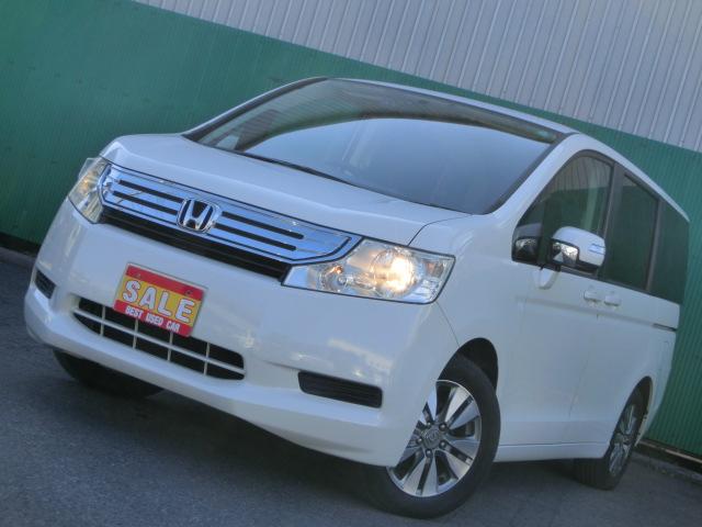 ステップワゴン Ｇ　Ｌパッケージ　両側パワースライドドア　ＥＴＣ　カロッツェリアナビ　ＤＴＶ　カロッツェリアフリップダウンリアモニター　キーレス　レベライザー　スパーダ後期純正ＡＷ（7枚目）