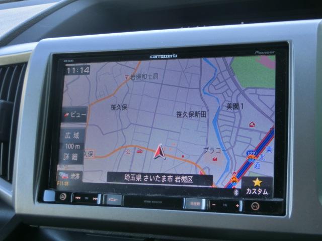 ステップワゴン Ｇ　Ｌパッケージ　両側パワースライドドア　ＥＴＣ　カロッツェリアナビ　ＤＴＶ　カロッツェリアフリップダウンリアモニター　キーレス　レベライザー　スパーダ後期純正ＡＷ（8枚目）