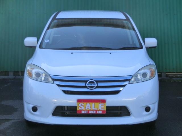 ラフェスタ ハイウェイスターＪパッケージ　両側スライド片側電動スライドドア　スマートキー　純正ナビ　テレビ　ＤＶＤ　Ｂｌｕｅｔｏｏｔｈオーディオ　バックカメラ　レベライザー　純正ＡＷ　プライバシーガラス（5枚目）