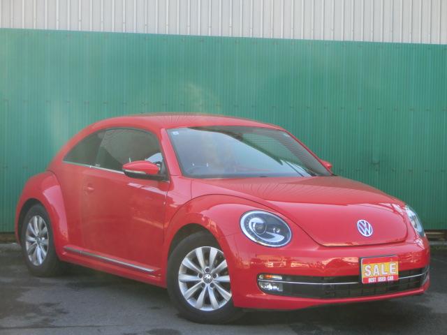 ザ・ビートル デザイン　クラリオンナビ　テレビ　ＤＶＤ　Ｂｌｕｅｔｏｏｔｈオーディオ　バックカメラ　純正ＡＷ　社外ＡＷスタッドレス積み込み　キーレス（6枚目）