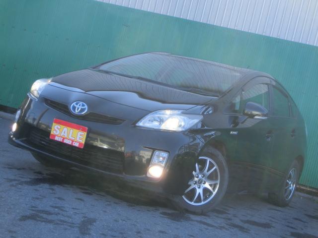 プリウス Ｇ　純正ＨＤＤナビ　テレビ　ＤＶＤ　Ｂｌｕｅｔｏｏｔｈオーディオ　バックカメラ　スマートキー　レベライザー　シートカバー　ＥＴＣ　クルーズコントロール（7枚目）