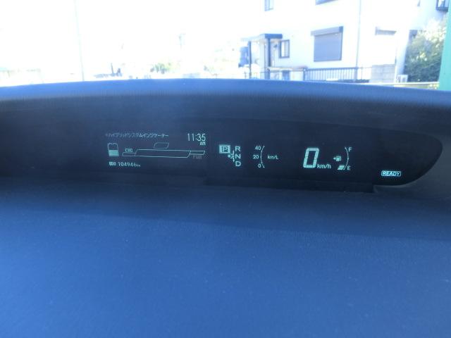プリウス Ｇ　純正ＨＤＤナビ　テレビ　ＤＶＤ　Ｂｌｕｅｔｏｏｔｈオーディオ　バックカメラ　スマートキー　レベライザー　シートカバー　ＥＴＣ　クルーズコントロール（25枚目）