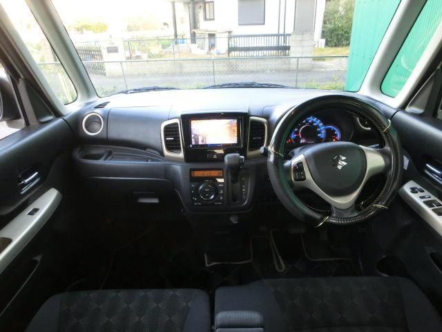 スペーシアカスタム Jスタイル 両側電動スライドドア ナビ TV バックカメラ 衝突軽減 スマートキー HID 純正AW ETC サンシェード シートヒーター(4枚目)