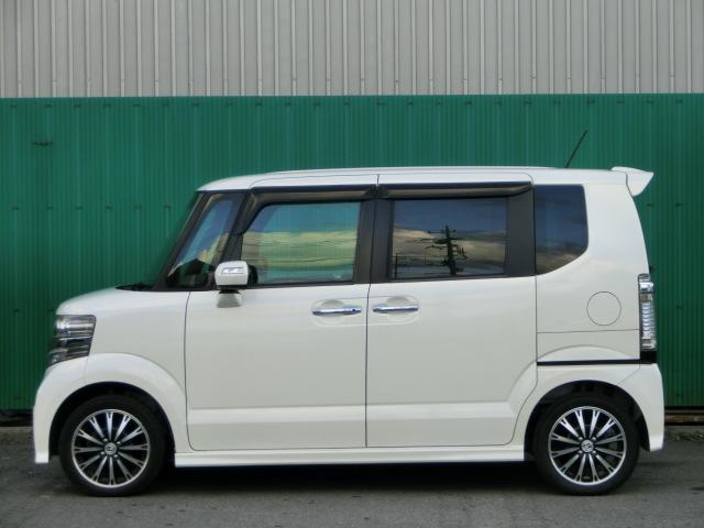 N-BOXカスタム G・ターボパッケージ 両側電動スライドドア スマートキー イクリプスナビ テレビ Bluetoothオーディオ ミュージックサーバー DVD バックカメラ 純正AW(14枚目)