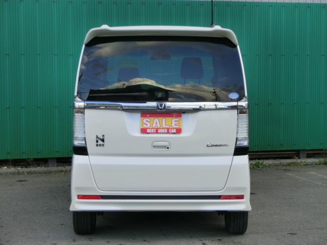 N-BOXカスタム G・ターボパッケージ 両側電動スライドドア スマートキー イクリプスナビ テレビ Bluetoothオーディオ ミュージックサーバー DVD バックカメラ 純正AW(16枚目)