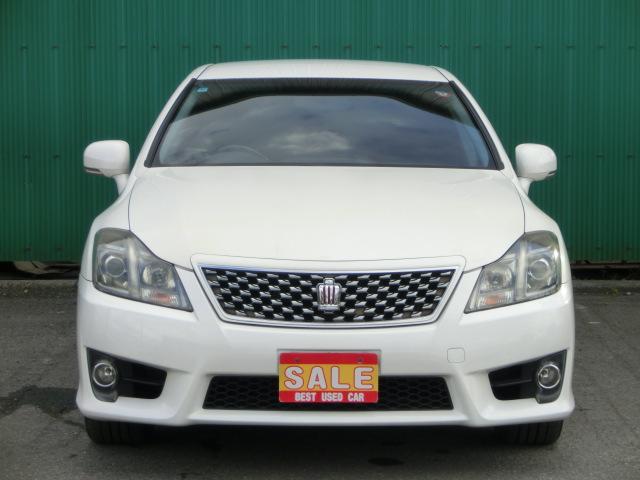 クラウン アスリート　後期　純正マルチ　テレビ　ＤＶＤ　Ｂｌｕｅｔｏｏｔｈオーディオ　バックカメラ　純正ＡＷ　ＨＩＤ　パワーシート　ＩＳＯＦＩＸ対応シート（5枚目）