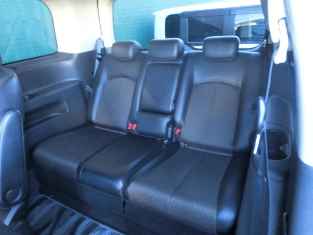 エルグランド 250ハイウェイスターアーバンクロム 両側電動スライドドア アルパインナビ テレビ DVD フリップダウンモニター バックカメラ HID スマートキー ハーフレザーシート オットマン 純正AW(18枚目)