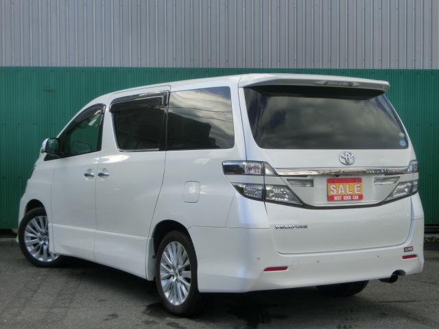 ヴェルファイア ２．４Ｚ　Ｇエディション　後期　対策済みエンジン　カロッツェリアナビ　テレビ　ＤＶＤ　バックカメラ　フリップダウンモニター　両側電動スライドドア　パワーバックドア　エグゼクティブシート　オットマン（15枚目）