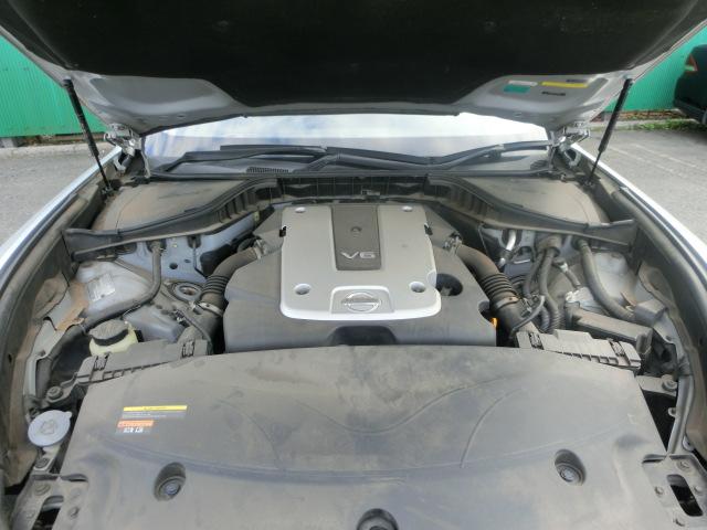 フーガ 250GT タイプP 革 シートエアコン 全席パワーシート オットマン スマートキー 純正マルチ テレビ DVD Bluetoothオーディオ バックカメラ サイドカメラ ETC 社外19インチAW(20枚目)