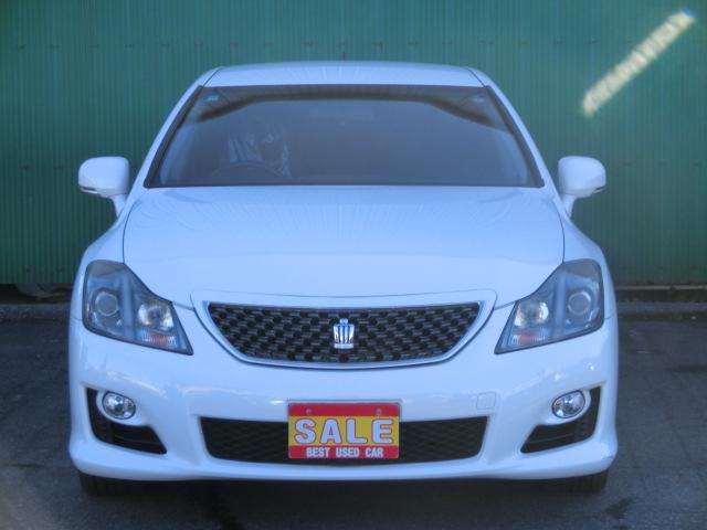 クラウン ２．５アスリート　ナビパッケージ　純正マルチ　テレビ　ＤＶＤ　Ｂｌｕｅｔｏｏｔｈオーディオ　バックカメラ　パワーシート　ＨＩＤ　プッシュスタート　純正ＡＷ　クルーズコントロール（5枚目）