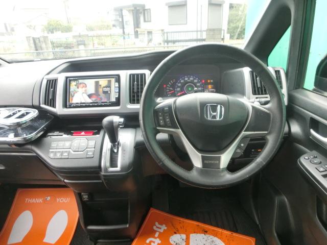 ステップワゴンスパーダ パワーエディション　後期　両側電動スライドドア　純正ナビ　テレビ　ＤＶＤ　Ｂｌｕｅｔｏｏｔｈオーディオ　バックカメラ　ＨＩＤ　ＥＴＣ　無限エアロ　無限リアスポイラー　キーレス（22枚目）