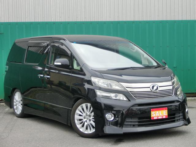 ヴェルファイア ２．４Ｚ　Ｇエディション　後期　アルパイン車種専用ナビ　テレビ　ＤＶＤ　Ｂｌｕｅｔｏｏｔｈオーディオ　バックカメラ　フリップダウンモニター　両側電動スライドドア　パワーバックドア　エグゼクティブシート（6枚目）