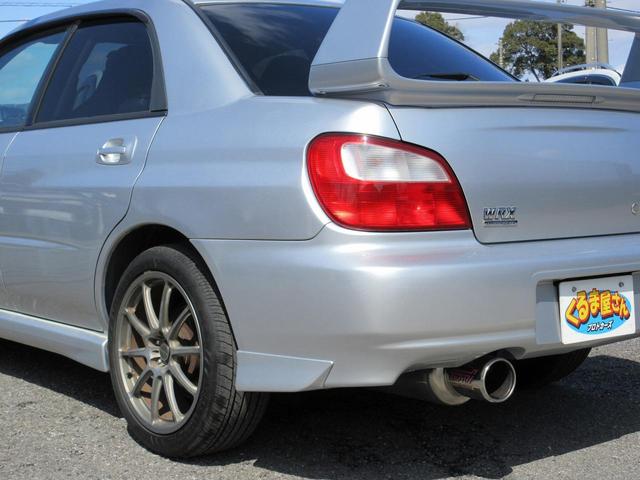 インプレッサ ＷＲＸ　ＮＢ　ＷＲＸ　ＮＢ）（ターボ）（４ＷＤ）（ＨＩＤヘッドライト）（プロドライブアルミホイール）（大型リアスポイラー）（ＳＴＩゲノムマフラー）（ＭＯＭＯステアリング）（35枚目）