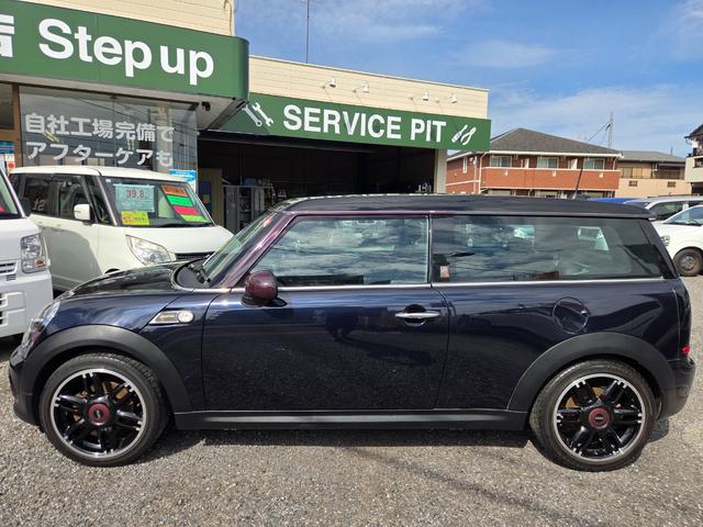 ＭＩＮＩ クーパー　クラブマン　ハンプトン　特別仕様車　黒革シート　クルーズコントロール　前列シートヒーター　ステアリングスイッチ　キーレス　ＨＩＤ　前後フォグランプ　ＥＴＣ　純正１７ＡＷ　ドアバイザー　ＣＤ　ラジオ（34枚目）
