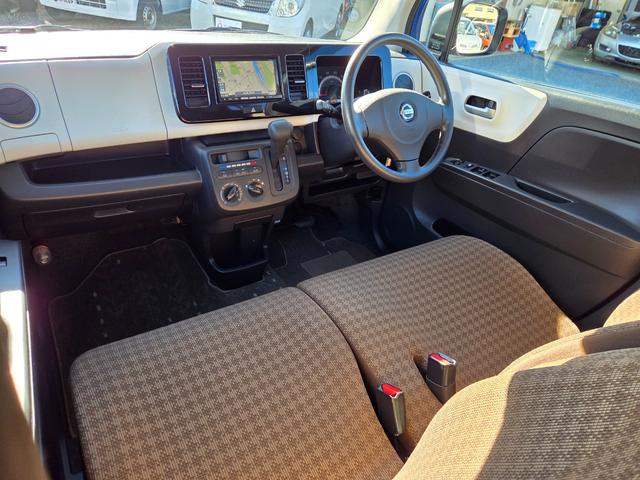 モコ S 走行距離無制限2年保証付き 車検・整備付き 純正メモリナビ 社外15AW キーレス 地デジTV Bluetooth DVD・CD再生 ドアバイザー ABS Wエアバック 取説 タイミングチェーン(13枚目)