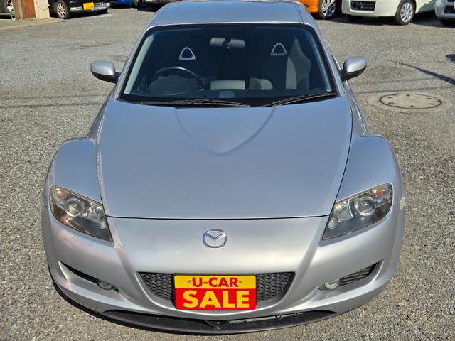 RX-8 タイプS 車検・整備付き 6MT 新品タイヤ付き 純正DVDナビ 純正18AW BOSEサウンドシステム 社外2本出しマフラーRmagic HID Fフォグ キーレス ETC CD再生 ステアリングスイッチ(34枚目)