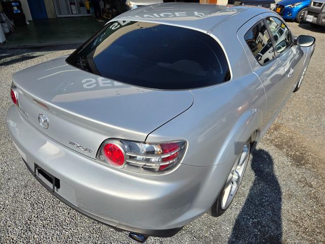 RX-8 タイプS 車検・整備付き 6MT 新品タイヤ付き 純正DVDナビ 純正18AW BOSEサウンドシステム 社外2本出しマフラーRmagic HID Fフォグ キーレス ETC CD再生 ステアリングスイッチ(37枚目)