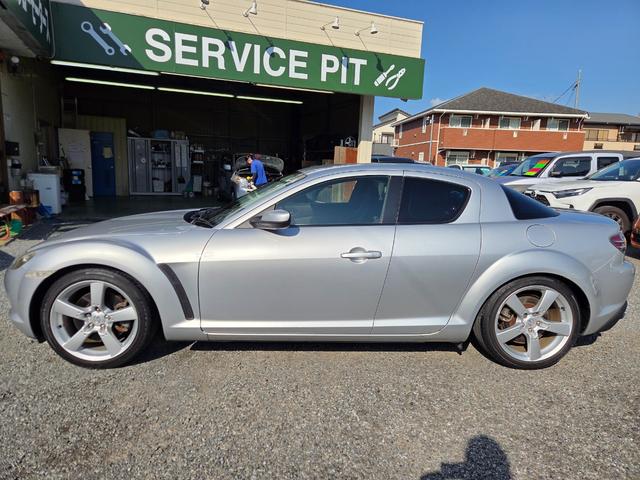 RX-8 タイプS 車検・整備付き 6MT 新品タイヤ付き 純正DVDナビ 純正18AW BOSEサウンドシステム 社外2本出しマフラーRmagic HID Fフォグ キーレス ETC CD再生 ステアリングスイッチ(39枚目)