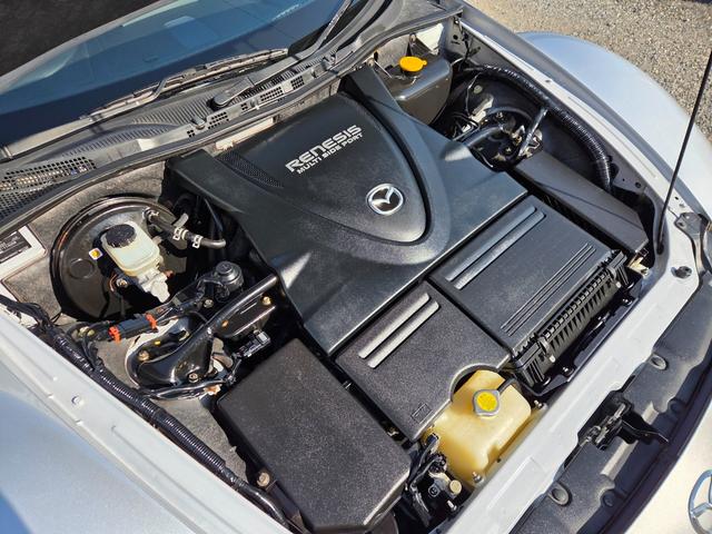 RX-8 タイプS 車検・整備付き 6MT 新品タイヤ付き 純正DVDナビ 純正18AW BOSEサウンドシステム 社外2本出しマフラーRmagic HID Fフォグ キーレス ETC CD再生 ステアリングスイッチ(47枚目)